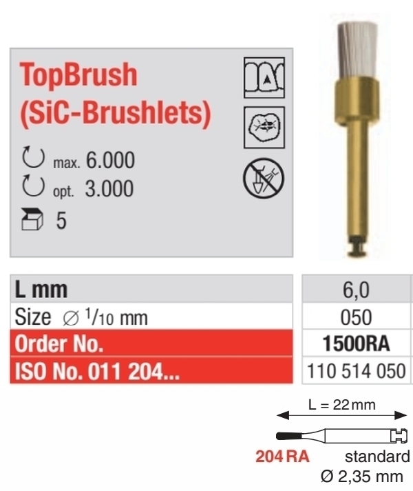 TopBrush Bürste SIC 1500RA-5