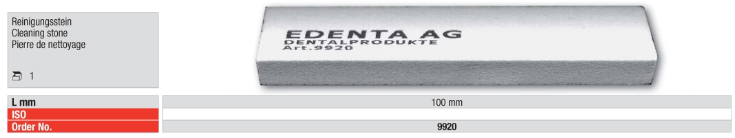 Reinigungsstein- für Diamanten & Sinterdiamanten 9920