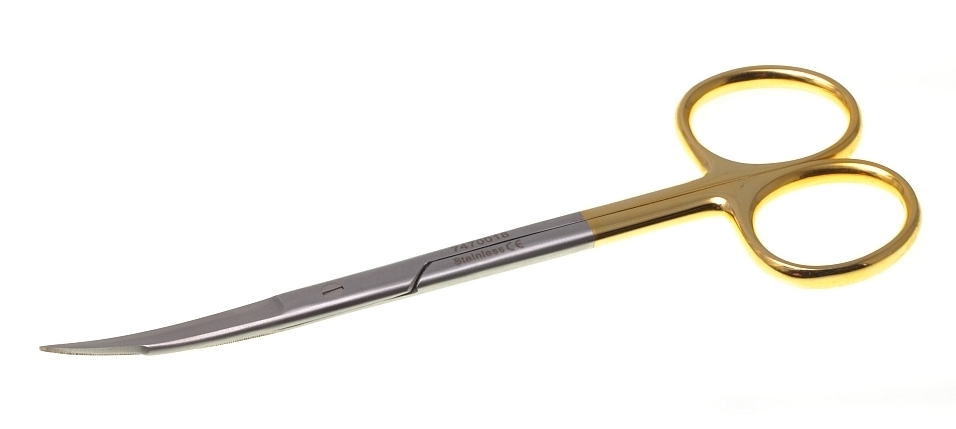 Goldmann Fox gebogen 13 cm- GEZAHNT mit HM-Auflage 7470018